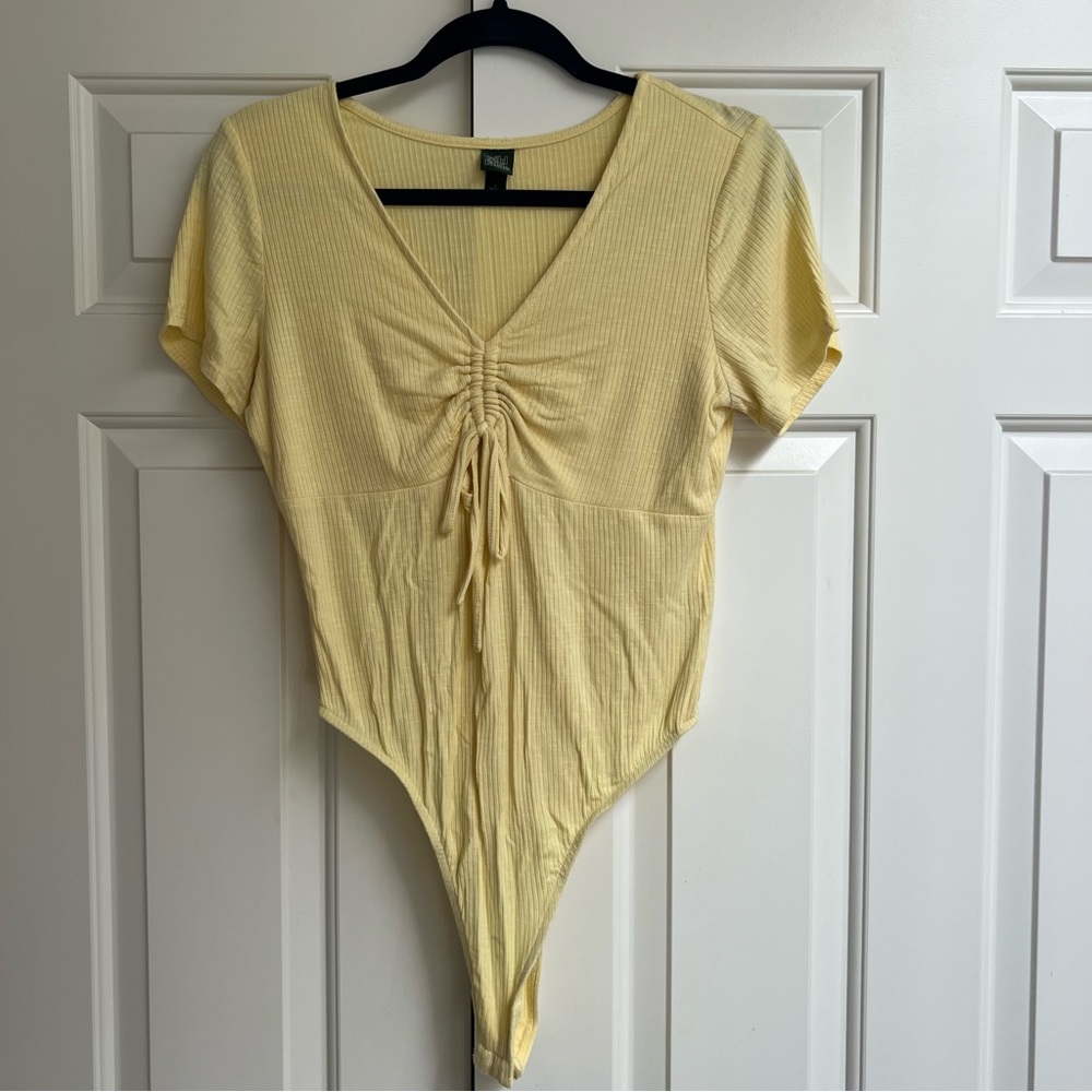 Wild Fable Yellow Bodysuit